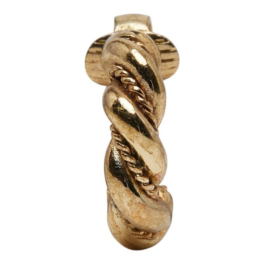 Dior Twist Gold Plated Single Earring Earrings